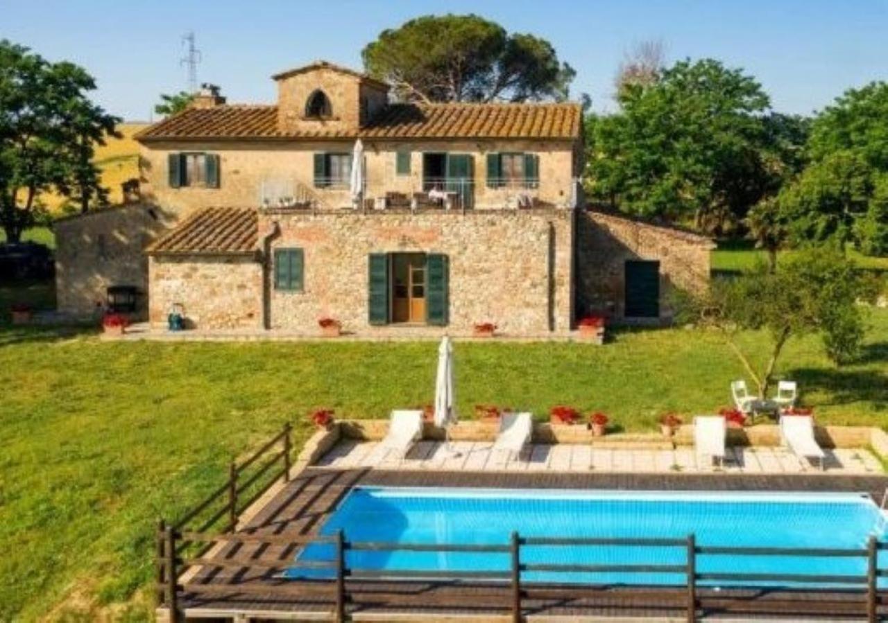 Podere I Sorbi, Spacious Tuscan Villa, Lajatico, Nr Pisa Molino Mazzetti エクステリア 写真