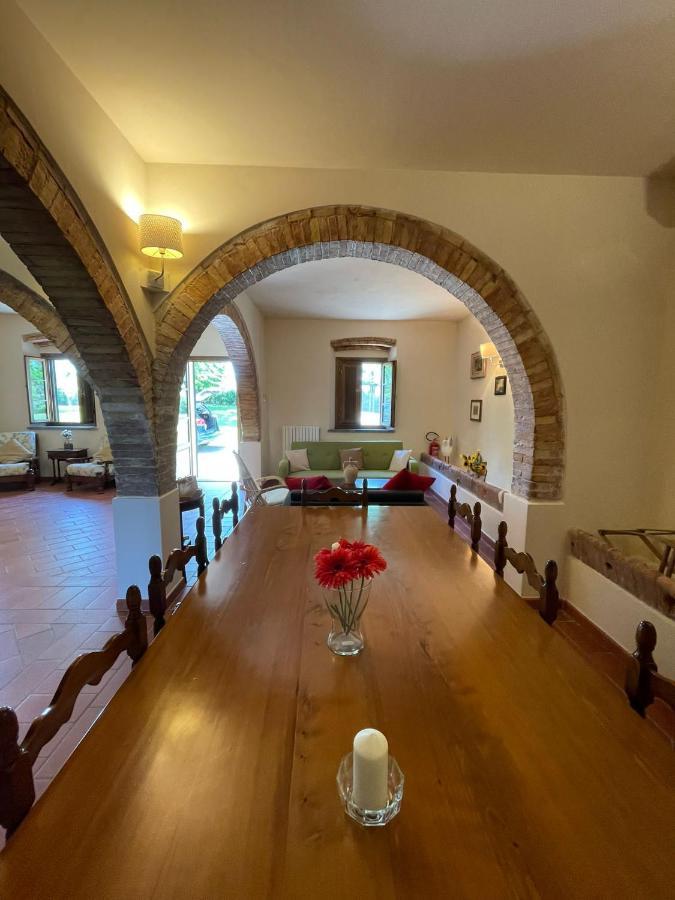 Podere I Sorbi, Spacious Tuscan Villa, Lajatico, Nr Pisa Molino Mazzetti エクステリア 写真
