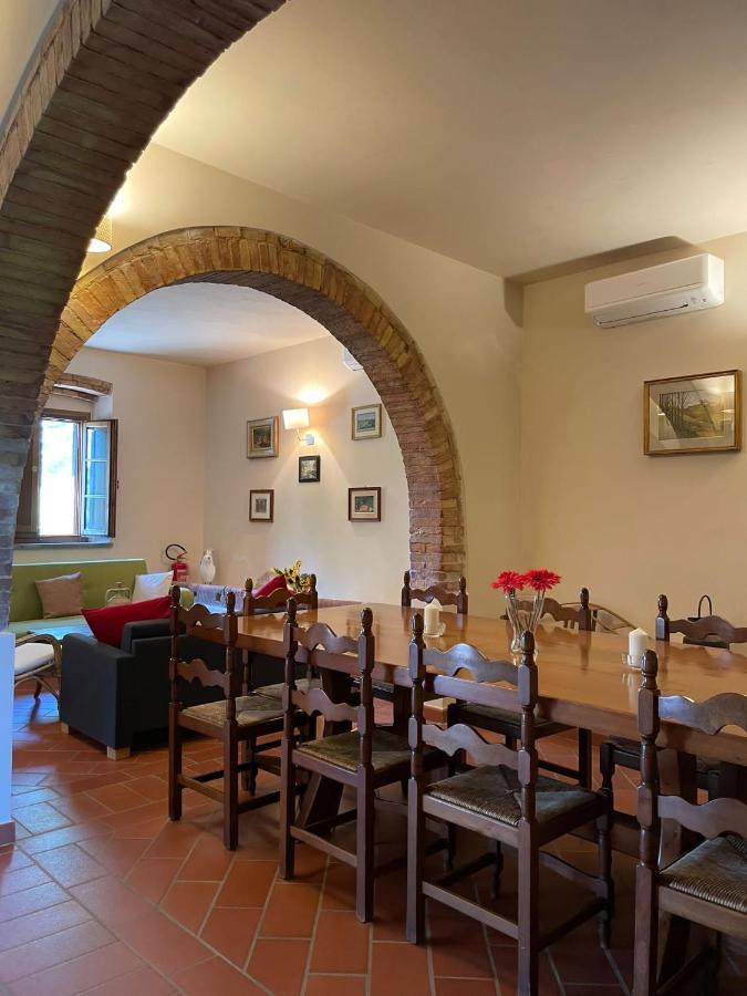 Podere I Sorbi, Spacious Tuscan Villa, Lajatico, Nr Pisa Molino Mazzetti エクステリア 写真